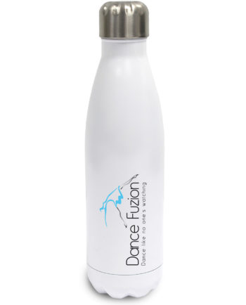 Dancefuzion White Stainless Steel Drinks Bottle