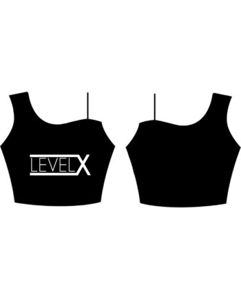 Level X Custom Lycra Crop Top Style 4 - **CUSTOM LYCRA 6-8 WEEK LEAD TIME**