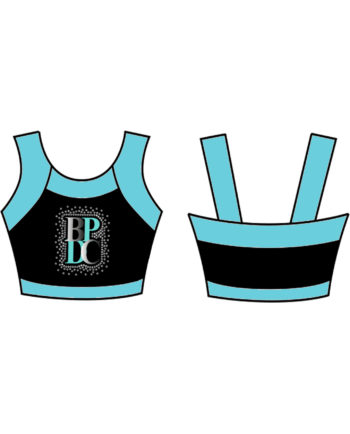 Bronia Pearce Dance Company Custom Lycra Crop Top Style 9 - **CUSTOM LYCRA 6-8 WEEK LEAD TIME**