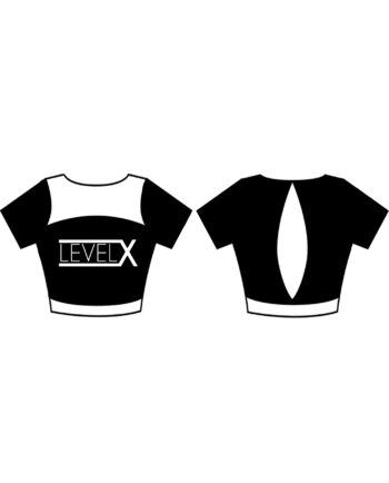Level X Custom Lycra Crop Top Style 12 - **CUSTOM LYCRA 6-8 WEEK LEAD TIME**