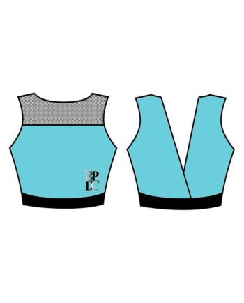 Bronia Pearce Dance Company Custom Lycra Crop Top Style 15 - **CUSTOM LYCRA 6-8 WEEK LEAD TIME**