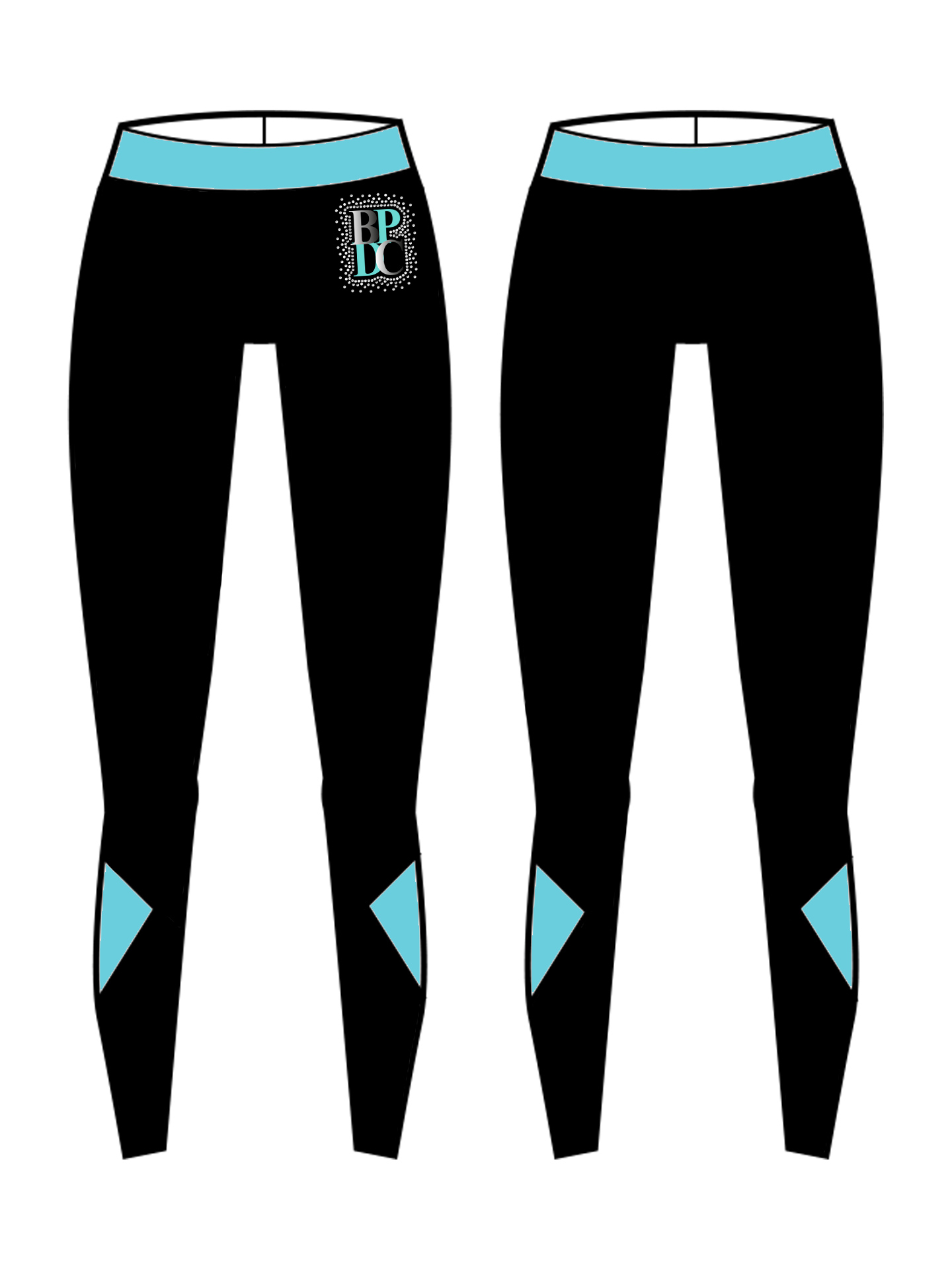 Bronia Pearce Dance Company Tracksuit Custom Lycra Leggings - **CUSTOM LYCRA 6-8 WEEK LEAD TIME**