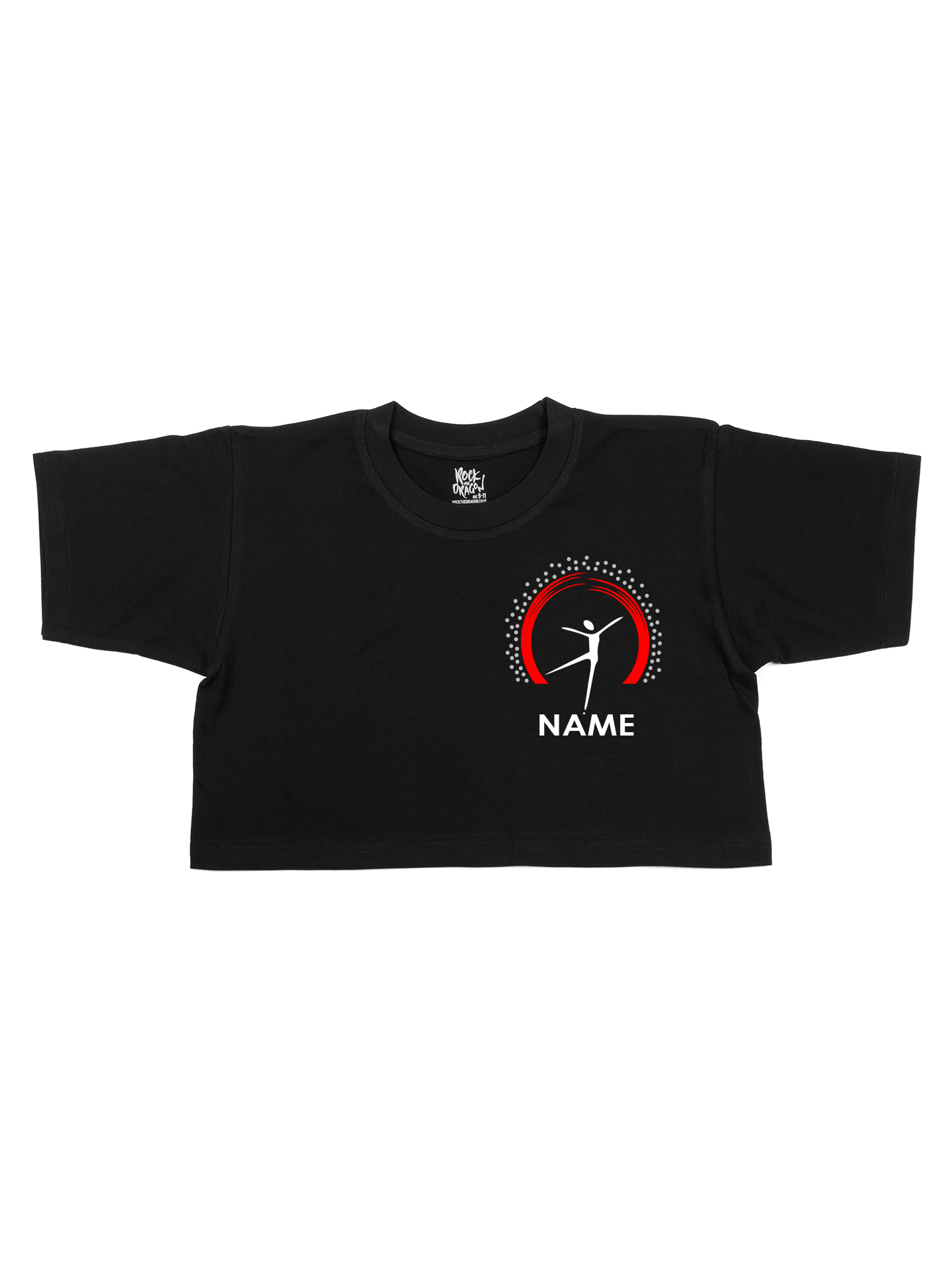 Lorna Timms Theatre Arts Black Cropped T-shirt
