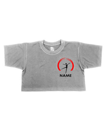 Senior Students - Lorna Timms Theatre Arts Heather Grey Cropped T-shirt