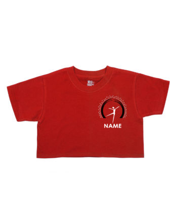 Seniors - Lorna Timms Theatre Arts Red Cropped T-shirt