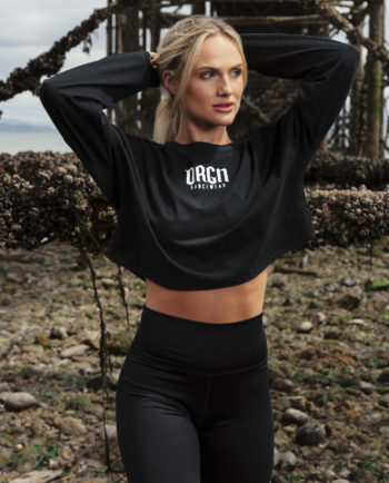 DRGN Dancewear Cropped Drop Shoulder Longsleeve T-Shirt