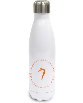 Derbyshire Academy of Performing Arts White Stainless Steel Drinks Bottle
