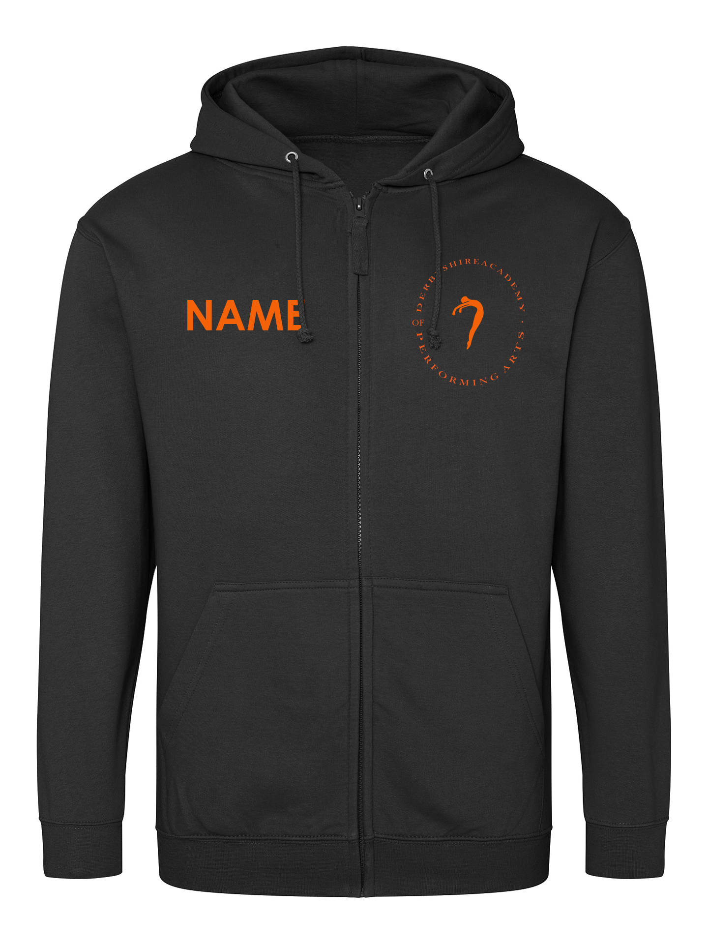Derbyshire Academy of Performing Arts Zipped Hoodie