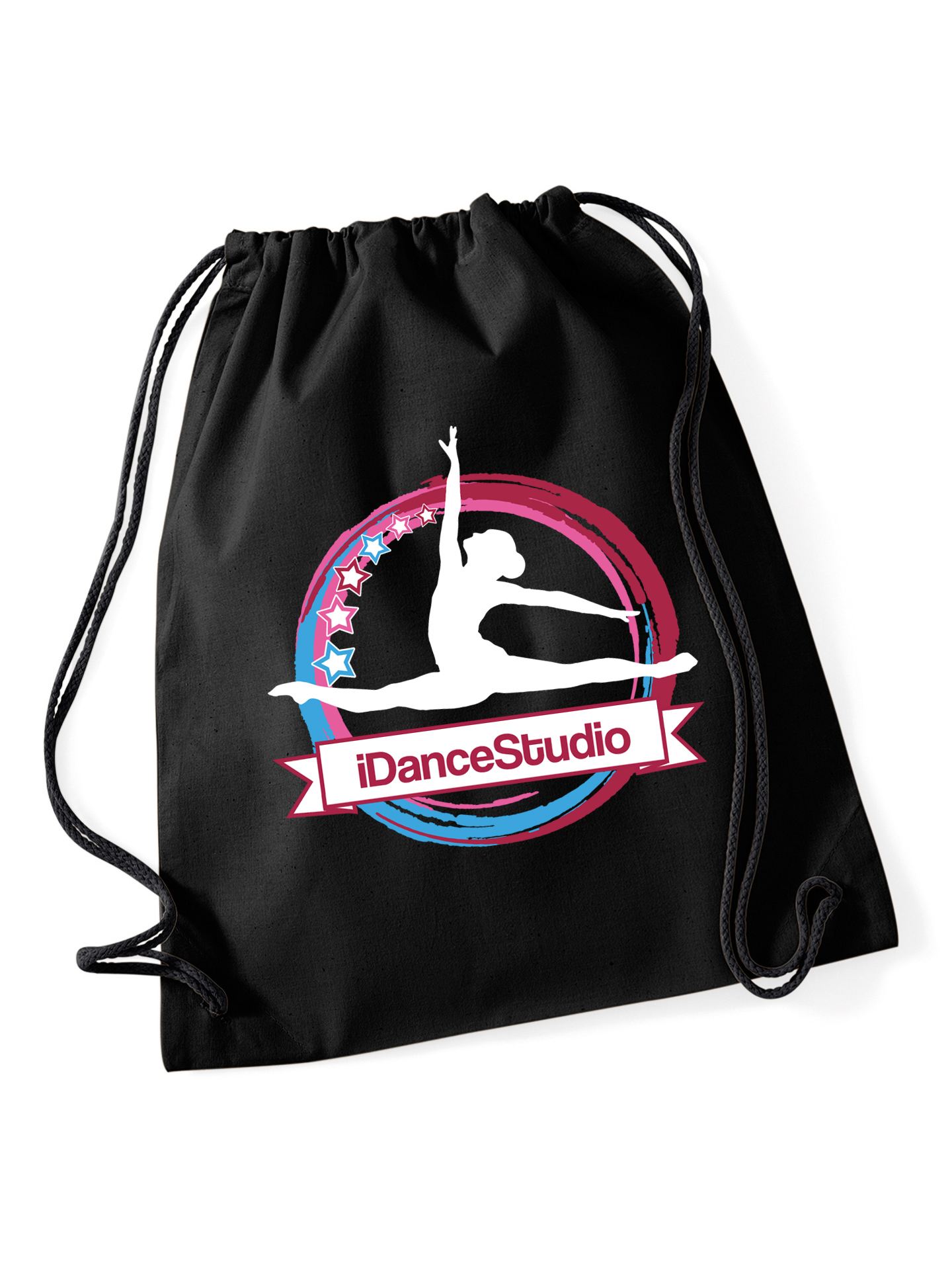IDance Studios Cotton Gym Bag Rock the Dragon