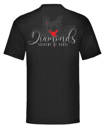 Dover Dance Academy Glitter Personalisation T-Shirt