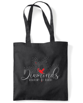 Dover Dance Academy Glitter Personalisation Tote Bag