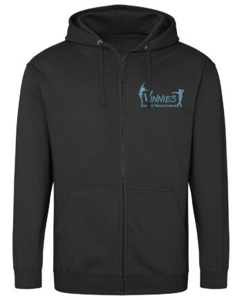 Vinnies Theatre School Glitter Zipped Hoodie