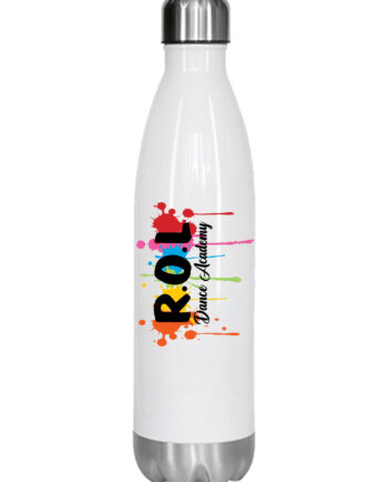 Rhythm Of Life Academy White Water Bottle