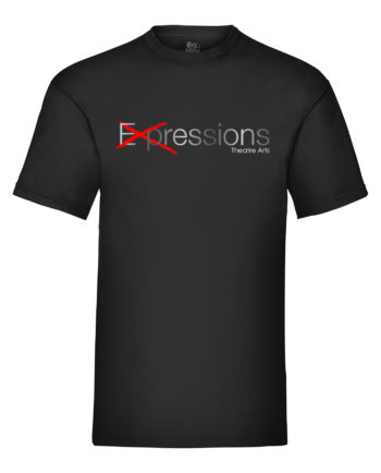 Expressions Theatre Arts Black T-Shirt