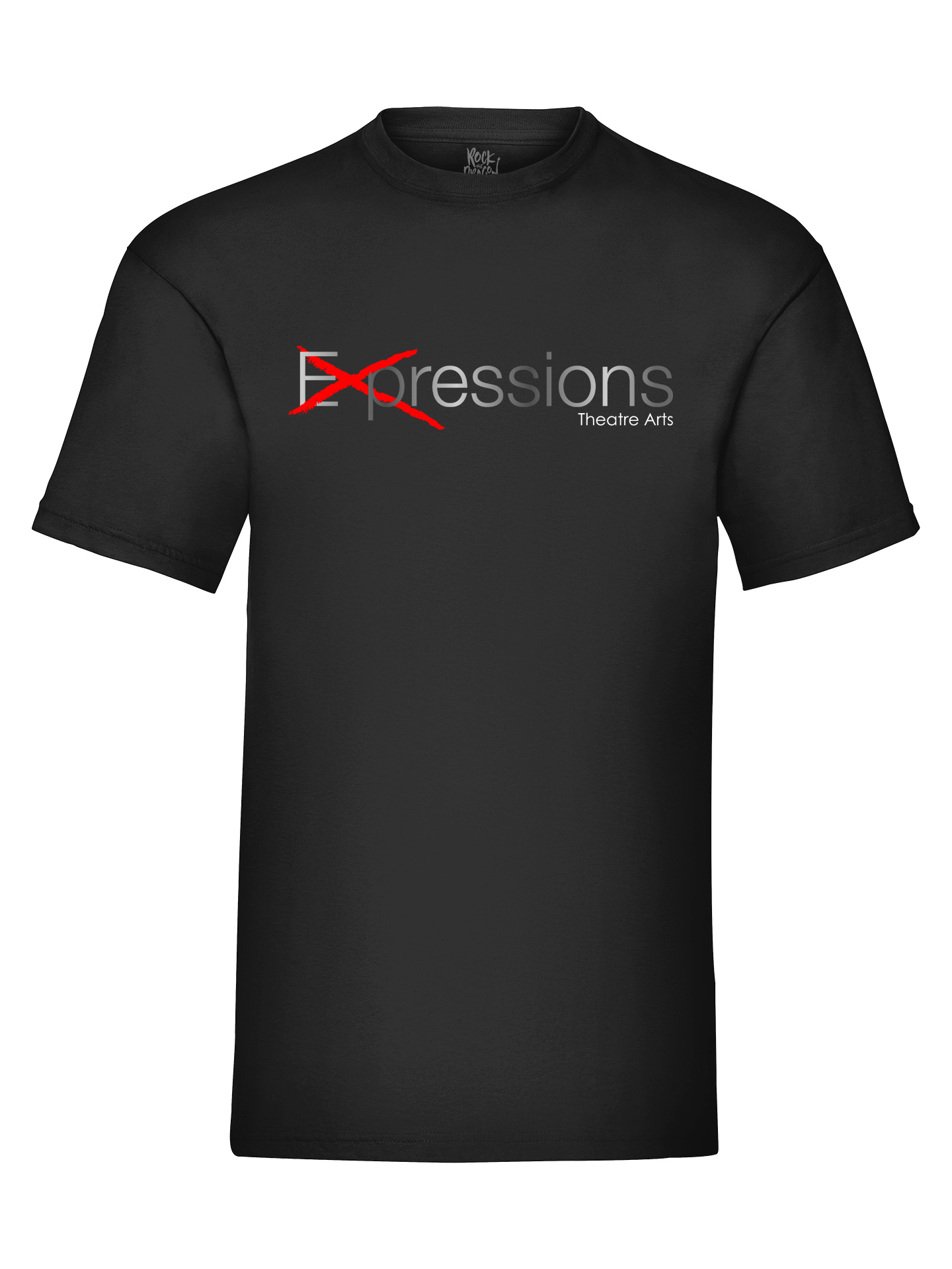 Expressions Theatre Arts Black T-Shirt