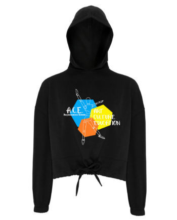 A.C.E. Performance Team Oversized Cropped Hoodie