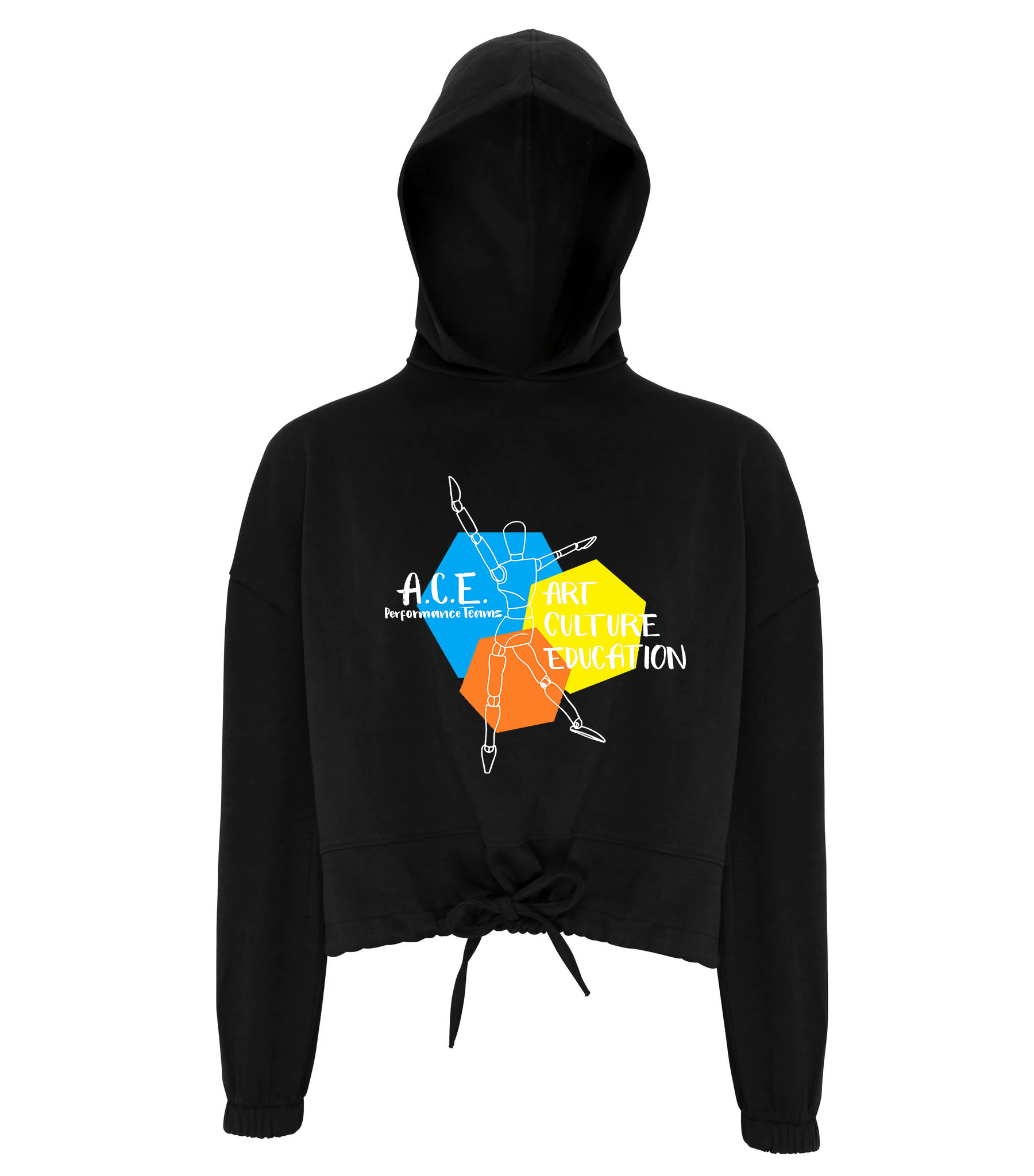 A.C.E. Performance Team Oversized Cropped Hoodie