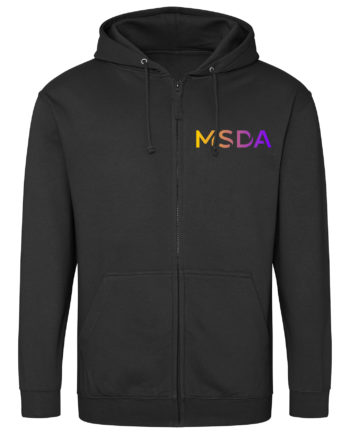 MSDA Zipped hoodie