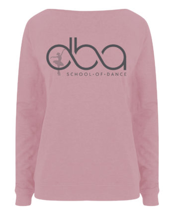 DBA School of Dance Adults Pink Slouch Sweatshirt