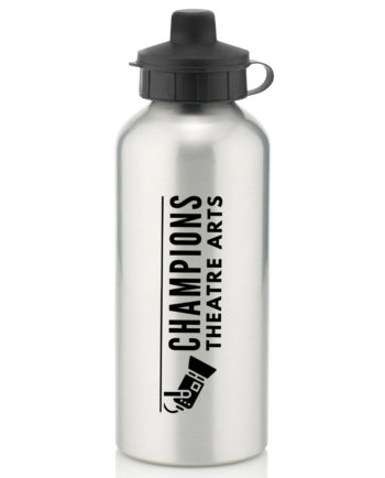 Champions Theatre Arts Silver Water Bottle