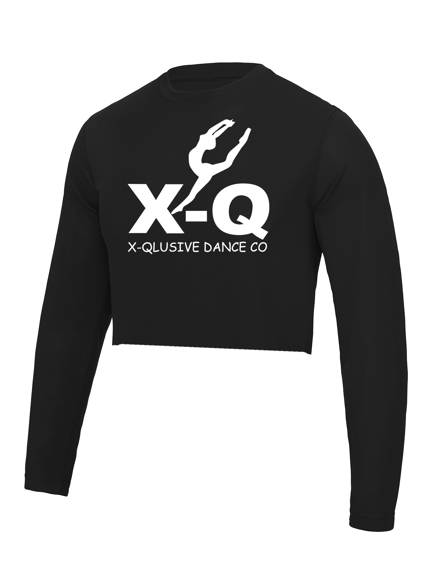 X-Qlusive Dance Company Crop Long Sleeve T-shirt