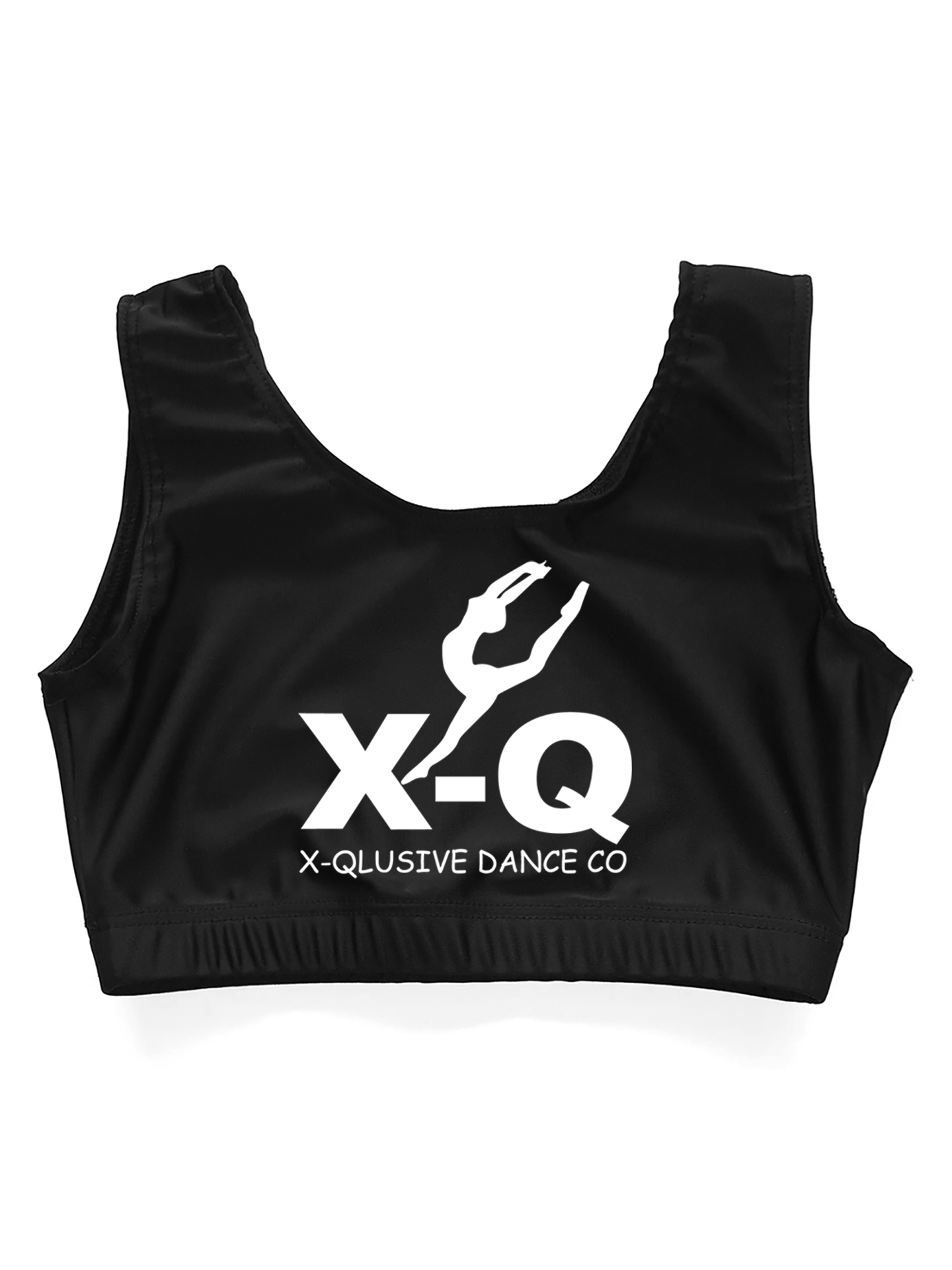 X-Qlusive Dance Company Lycra Crop Top