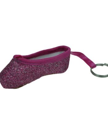 So Danca Glitter Ballet Shoe Keyring