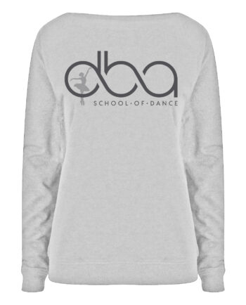 DBA School of Dance Heather Grey Slouch Sweatshirt