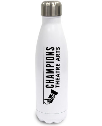 Champions Theatre Arts Tall White Bottle