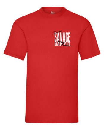 Savage Danzfit Red Adult T-Shirt