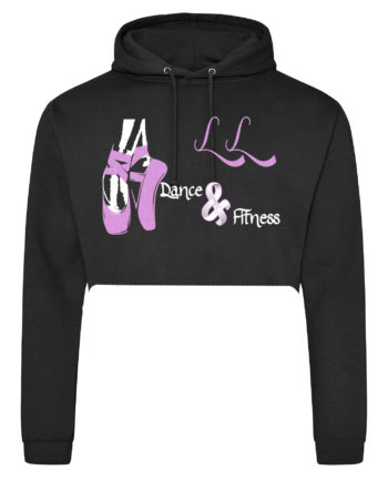 LL Dance and Fitness Cropped Hoodie