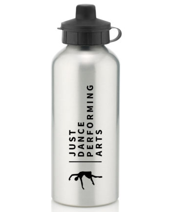 Just Dance Performing Arts Silver Water Bottle