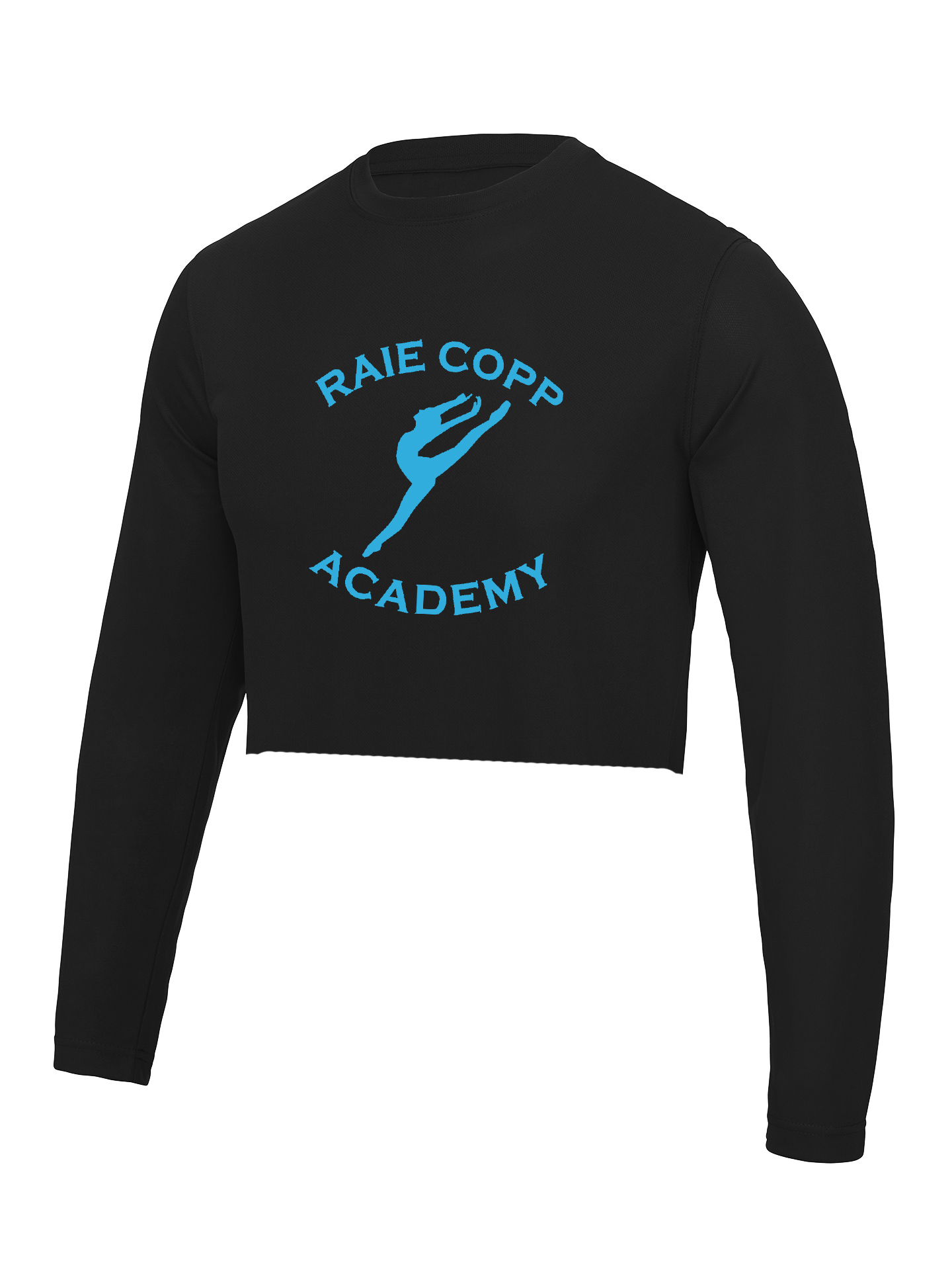 Raie Copp Academy Cropped Long Sleeve T-Shirt