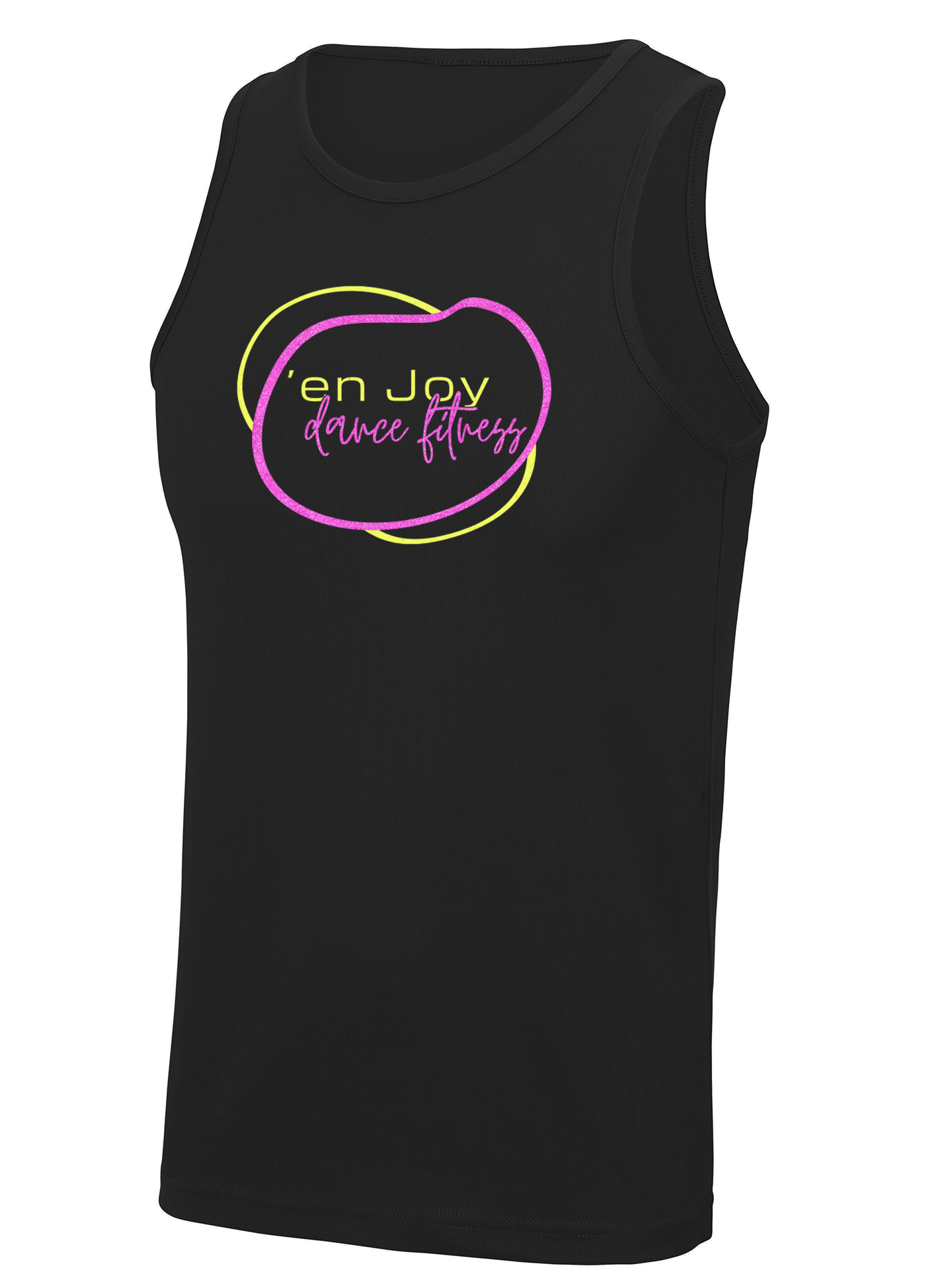 'En Joy Dance Fitness Glitter Stretch Vest