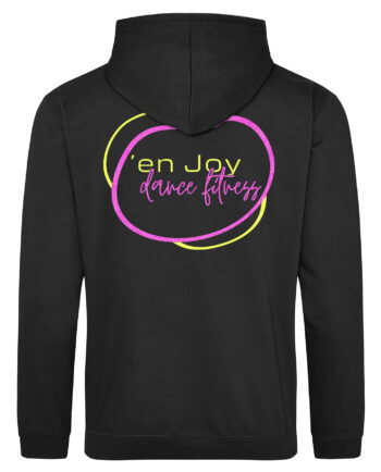 'En Joy Dance Fitness Glitter Zipped Hoodie