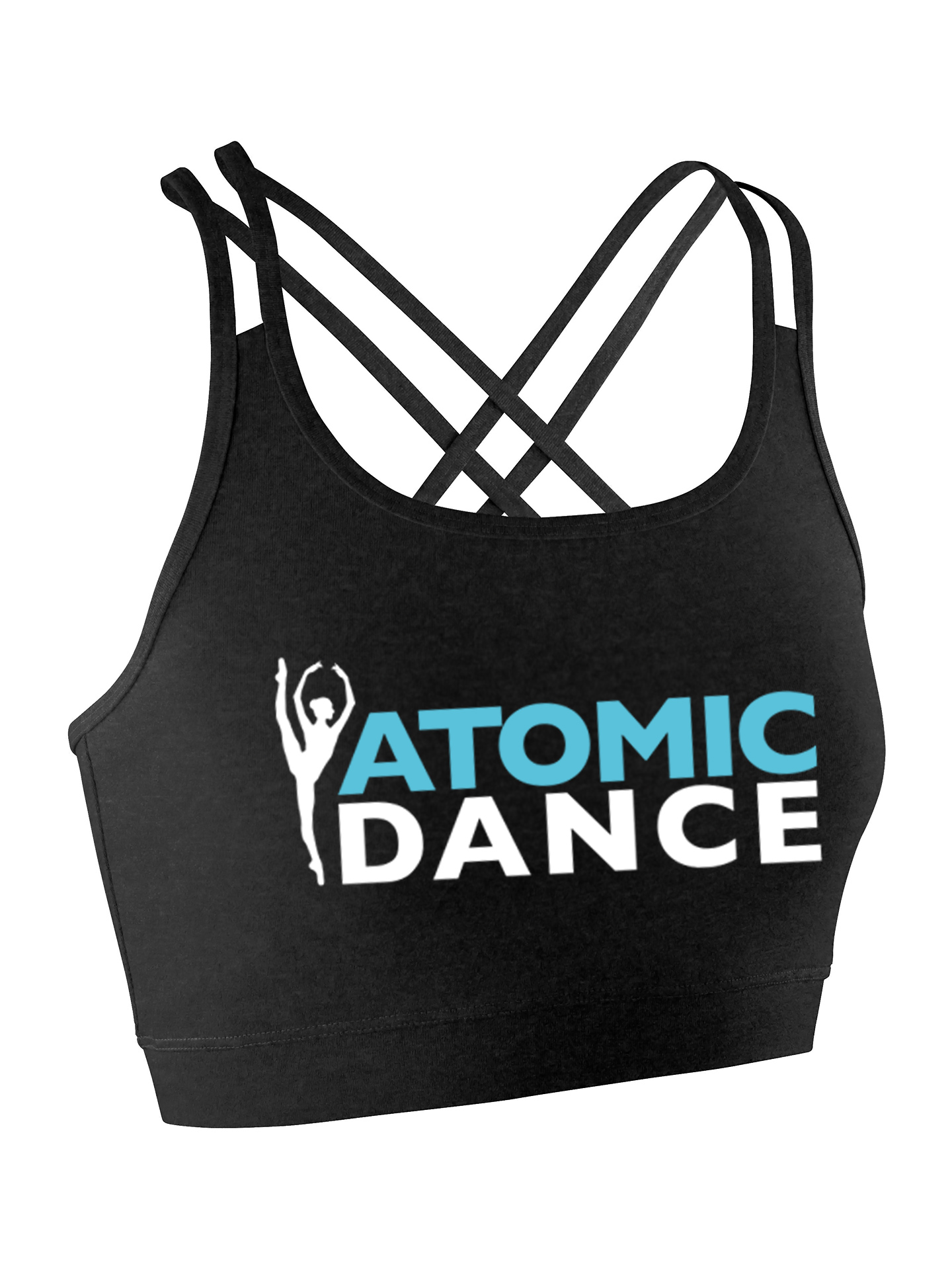 Atomic Dance Back Detail Crop Top