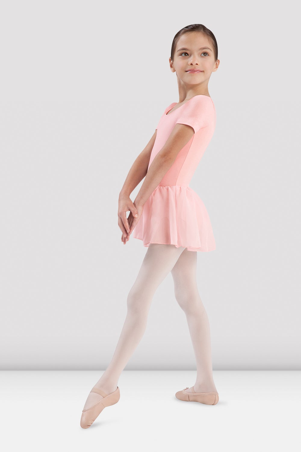 Bloch Tiffany Short Sleeve Skirted Leotard
