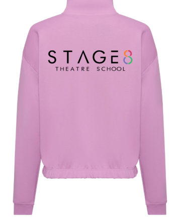 Stage 8 Theatre School Women's Cropped 1/4 Zip Sweat