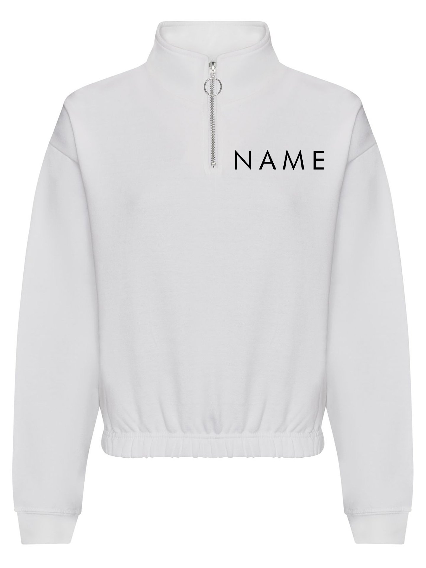 Stage 8 Theatre School Women's Cropped 1/4 Zip Sweat - Image 6