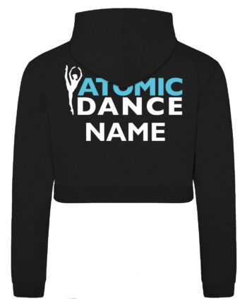 Atomic Dance Cropped Pullover Hoodie