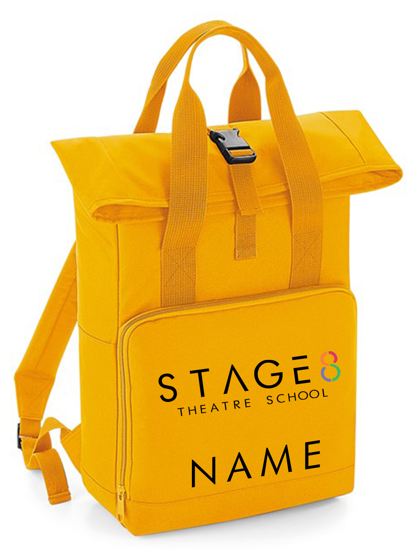 Twin Handle Roll-Top Backpack - Image 3