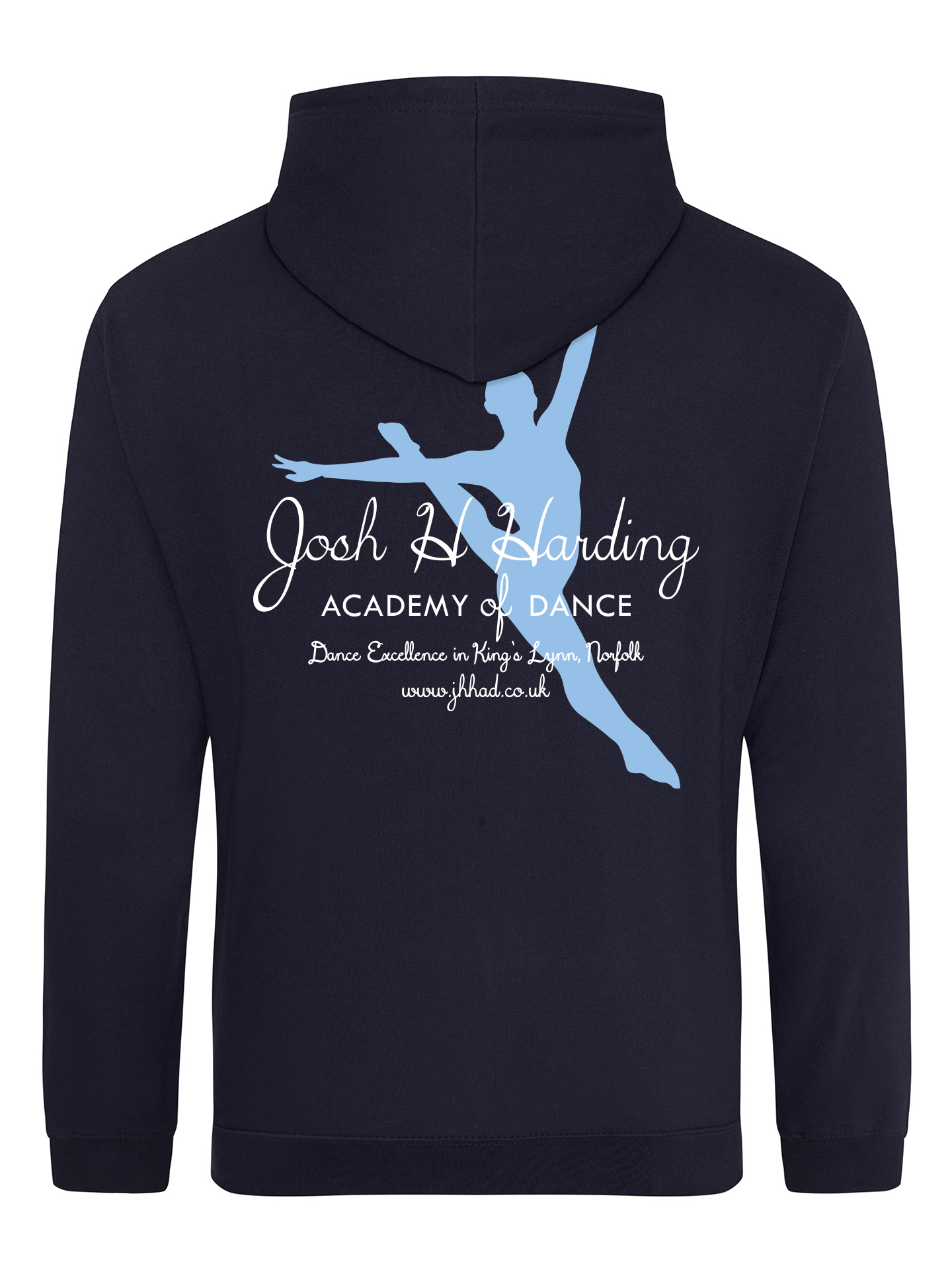 Josh H Harding Academy Of Dance Zipped Hoodie