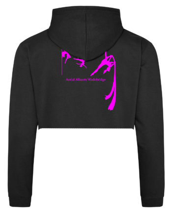 Aerial Allsorts Wadebridge Cropped Hoodie
