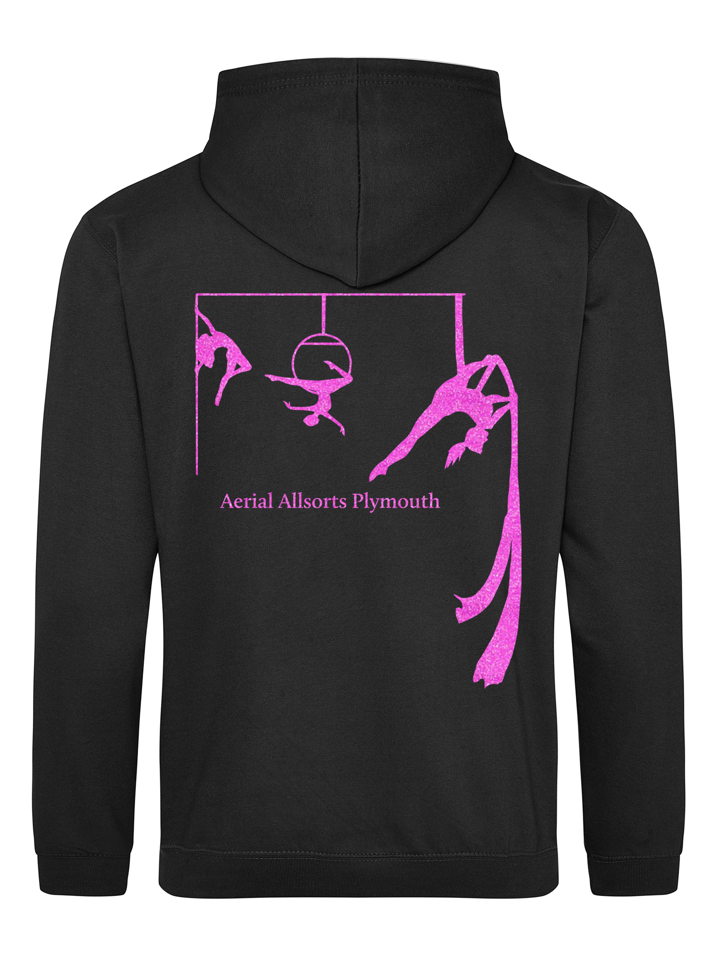 Aerial Allsorts Plymouth Glitter Zipped Hoodie - Image 2