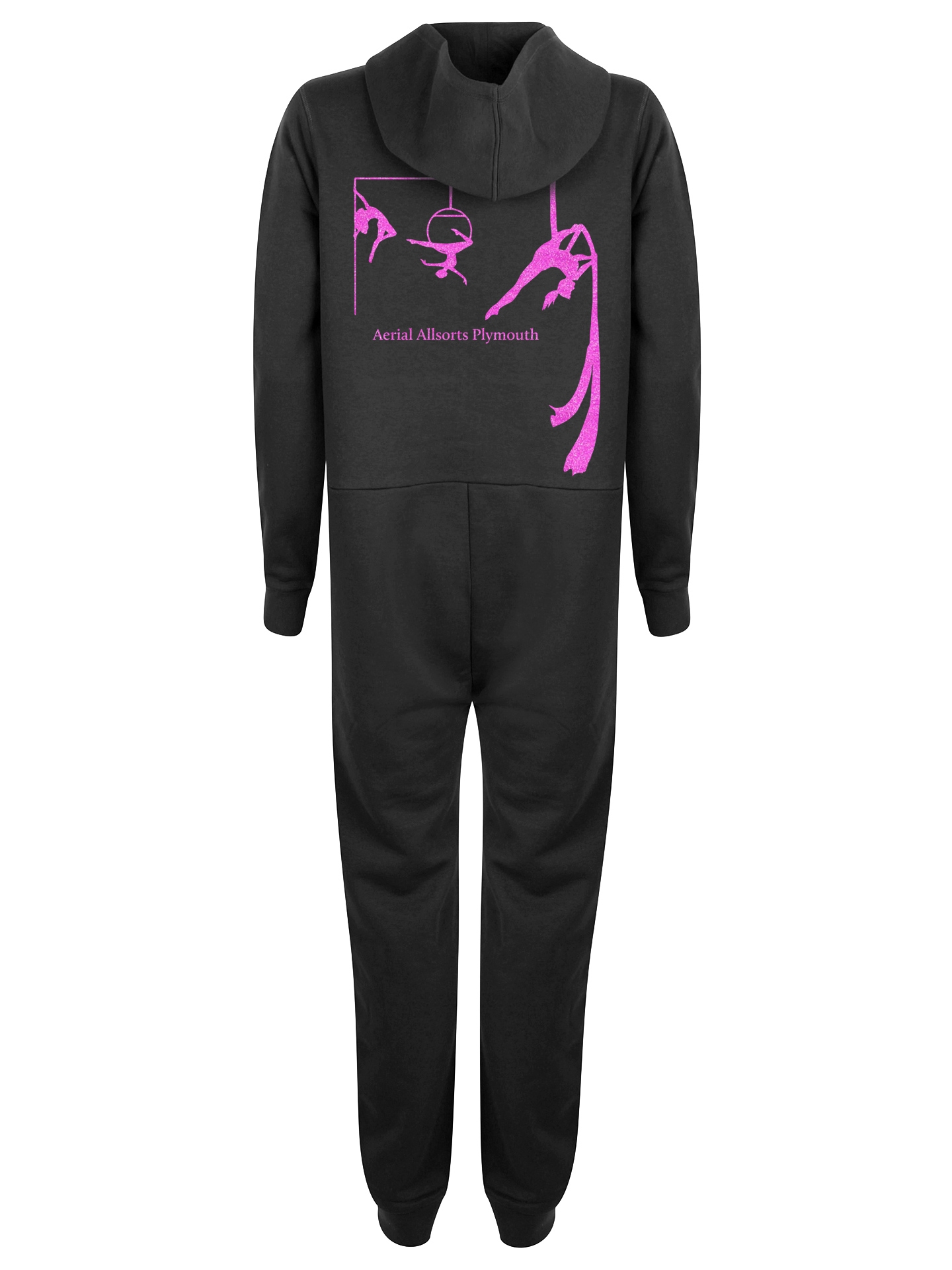 Aerial Allsorts Plymouth Black Onesie - Image 3