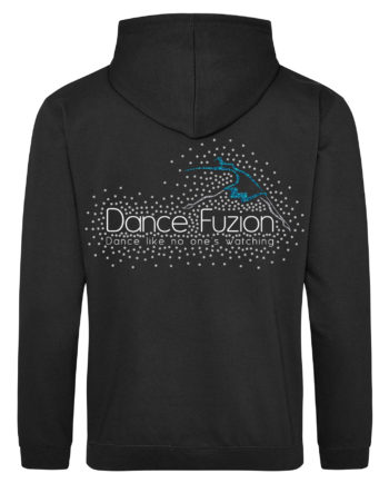 Dance Fuzion Glitter Zipped Hoodie