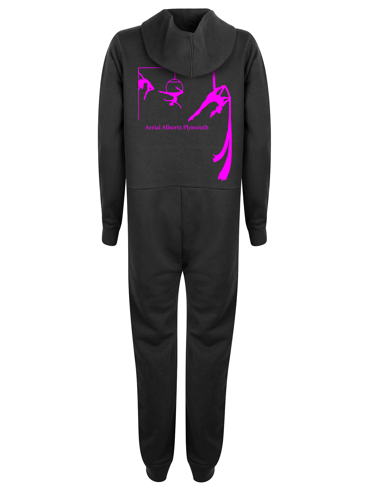 Aerial Allsorts Plymouth Black Onesie