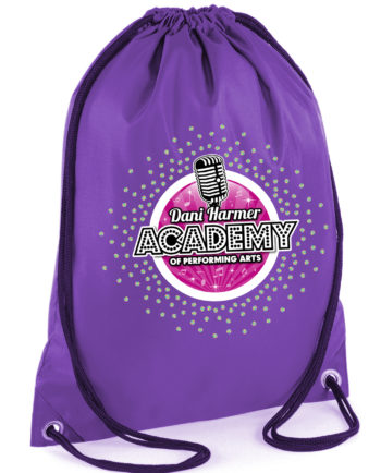 Dani Harmer Academy Of Performing Arts Gym Sack