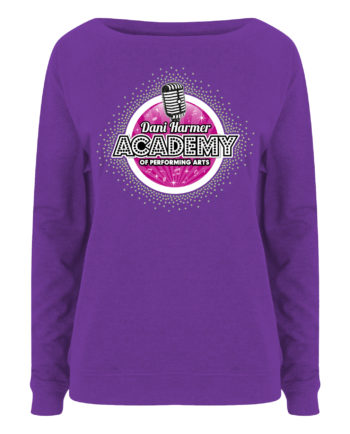 Dani Harmer Academy Of Performing Arts Slouch Sweatshirt