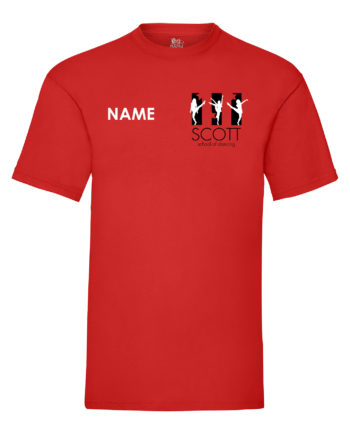 Scott School Of Dance Red Iconic Show T-shirt
